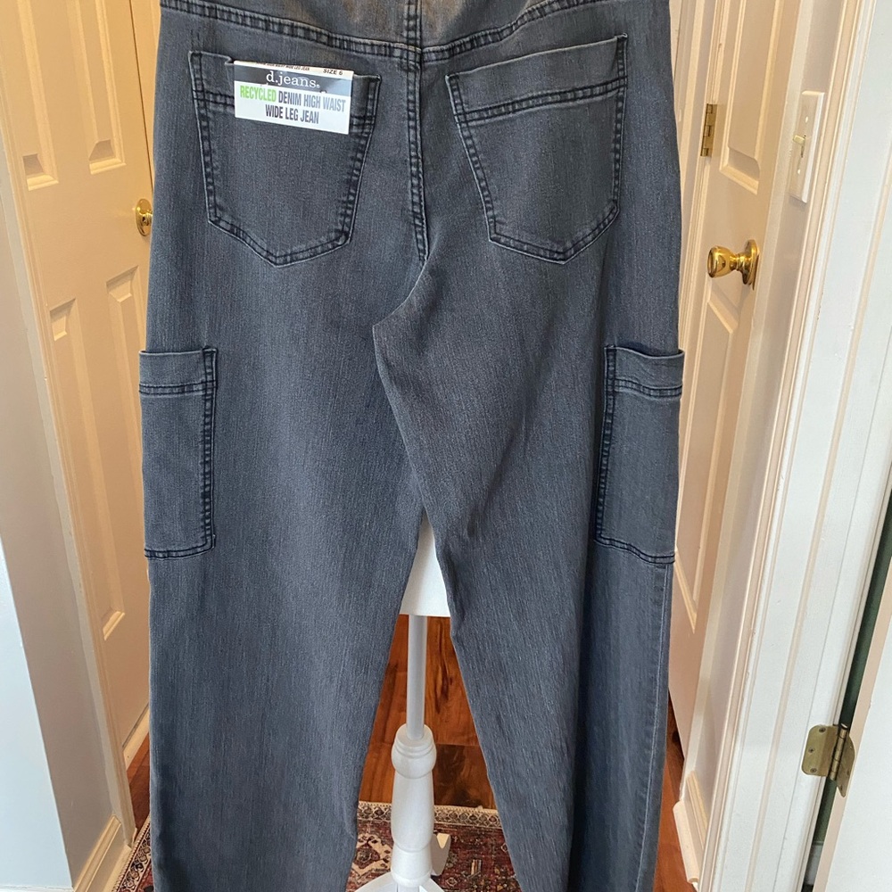 d. jeans Gray Flare & Wide Leg Jeans